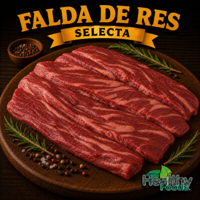 falda de res 500g