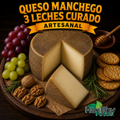 manchego 3 leches curado (pza 150g)