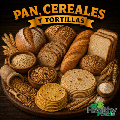 Pan, cereales y tortillas